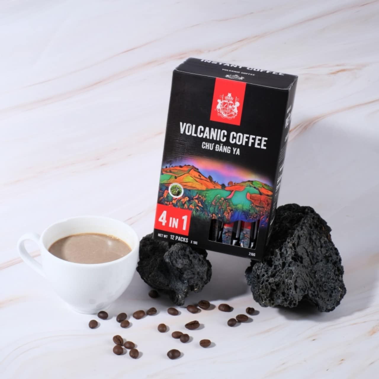 Volcanic Coffee-Hộp 216G